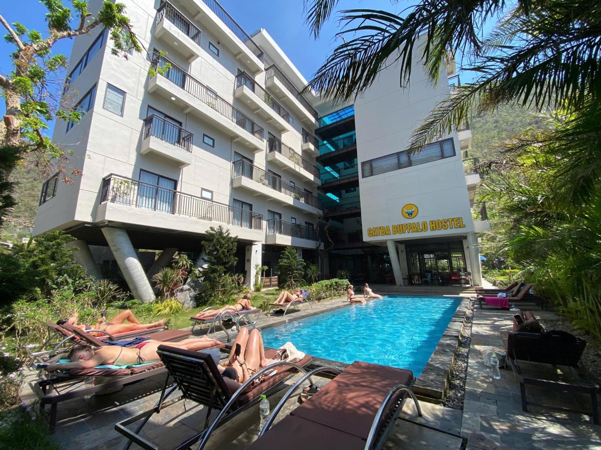 Catba Buffalo Hostel Xuan Dam 外观 照片